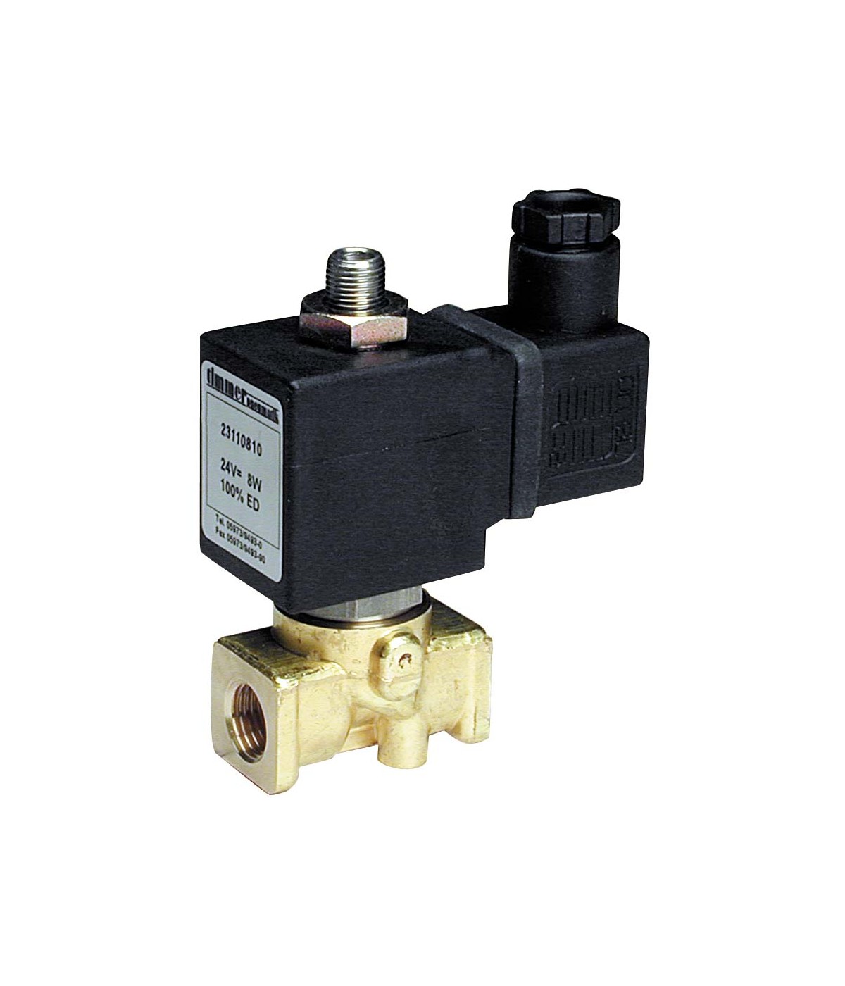 3/2-way mini solenoid valve - direct operated
