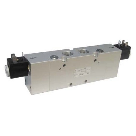 5/2 solenoid valve with pulse control,
