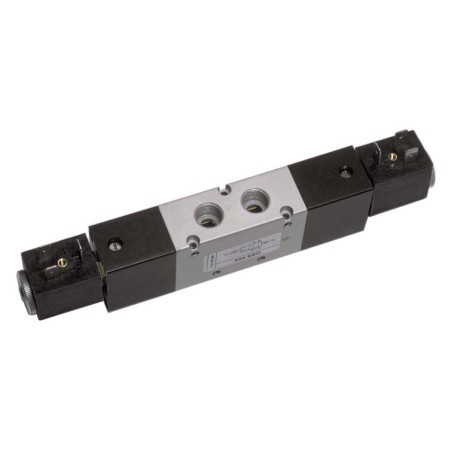 5/2 solenoid valve with pulse control,