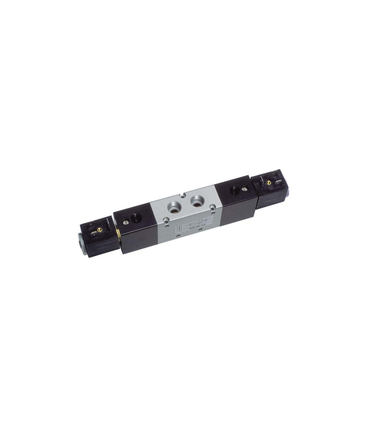5/2 way solenoid valve-servo supported