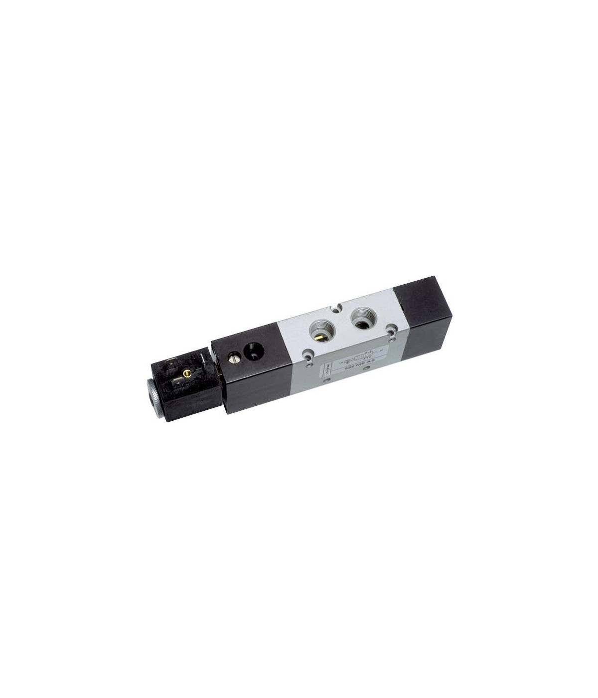 5/2 way solenoid valve, external pilot air