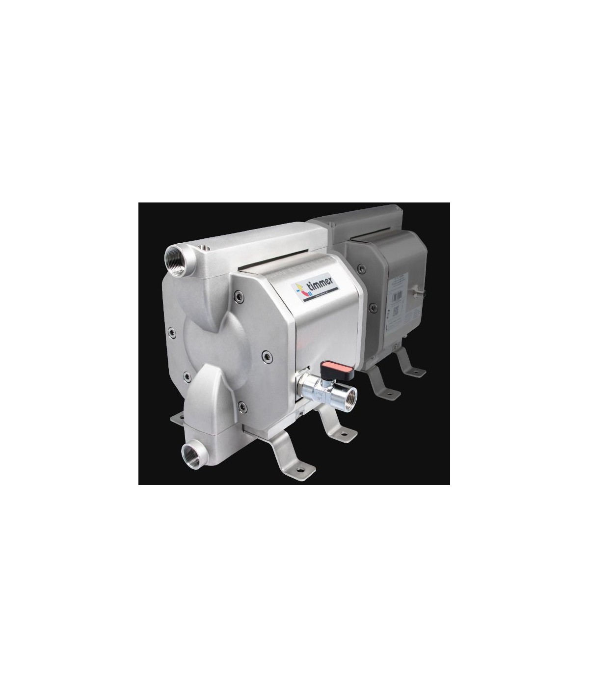 Double Diaphragm Pump timBOOST Typ PTI-MHD1050-VA (Stainless steel)