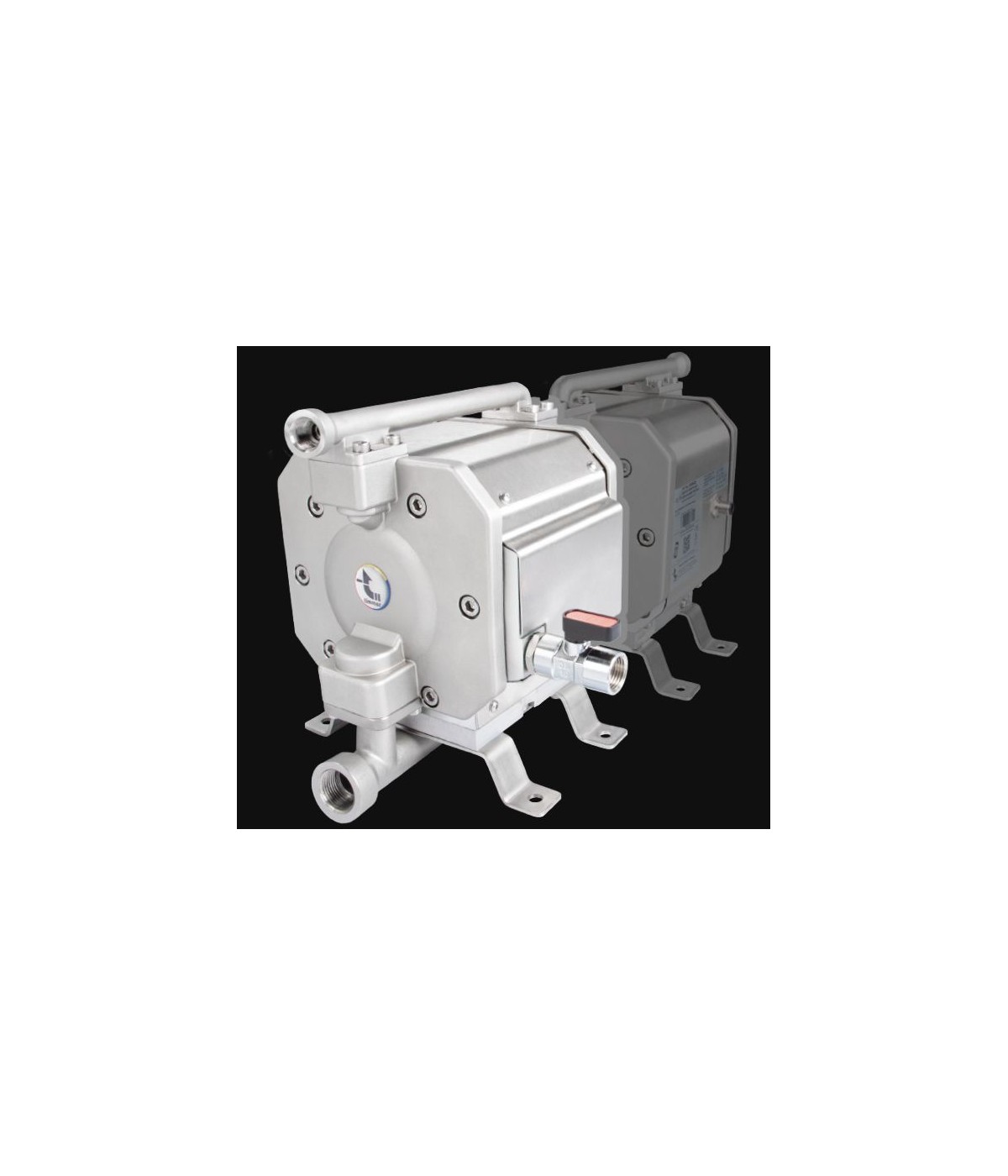 Double Diaphragm Pump timBOOST Typ PTI-MHD1050-VA-RMO (Stainless steel)