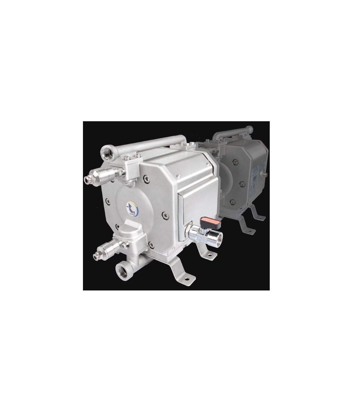 Double Diaphragm Pump timBOOST Typ PTI-MHD1050-VA-RMO-RE (Stainless steeel)